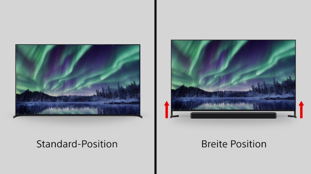 Sony Bravia 8 II Standfuß