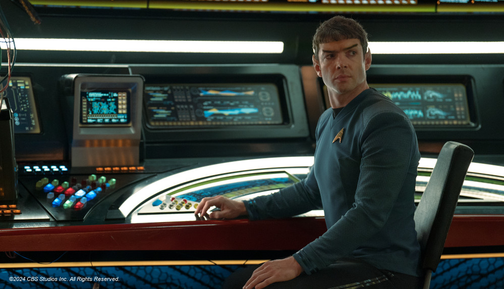 "Star Trek: Strange New Worlds" Staffel 3, Spock (Ethan Peck)