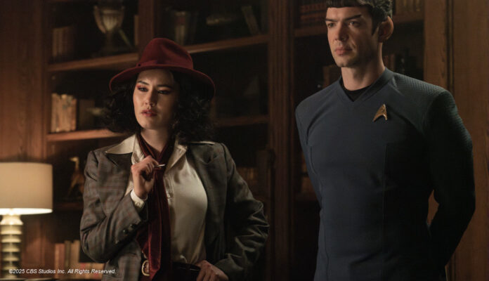 Star Trek Strange New Worlds (15) "Star Trek: Strange New Worlds", La'an, Spock
