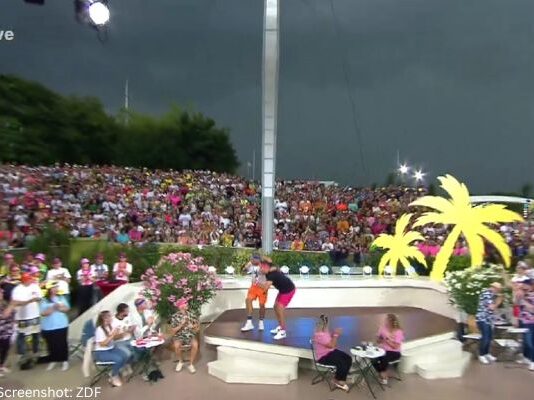 Fernsehgarten Unwetter