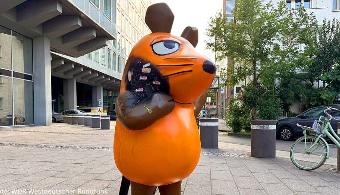 WDR Maus Feuer Verbrannte Maus