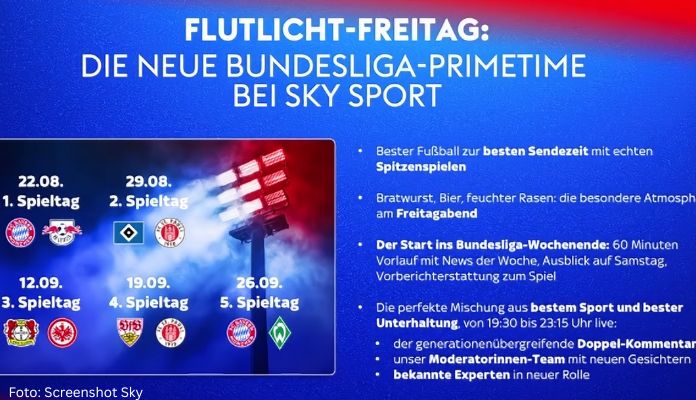Flutlicht Freitag