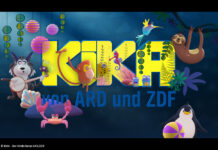 Ein Bild zum KiKA Sommerprogramm 2025. Um das KiKA-Logo sind einige Comic-Tiere drapiert.