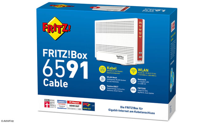 070825 FritzOS 8.20 6591 Cable Neues Betriebssystem FritzOS 8.20 für weiteres Gerät