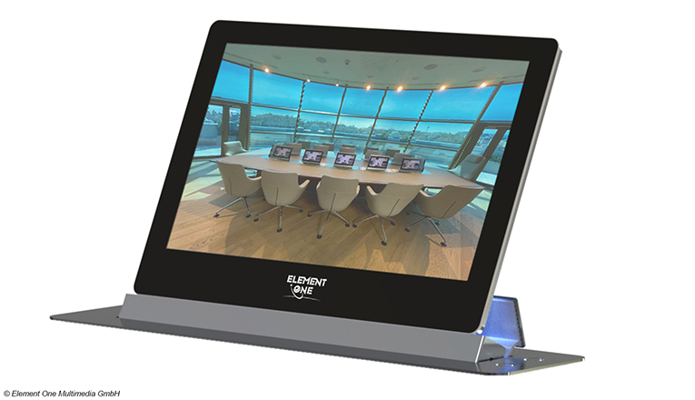 Neuer-versenkbarer-Monitor-von-Element-One