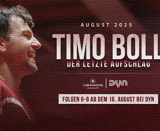 Timo-Boll-Doku bei Dyn: Finale Folgen ab 16. August.