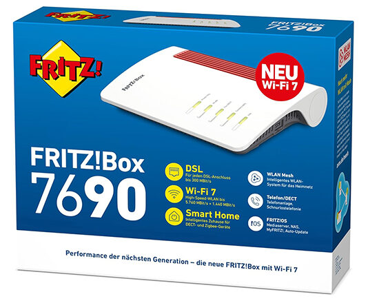 Labor-Update 8.10 für FritzBox 7690