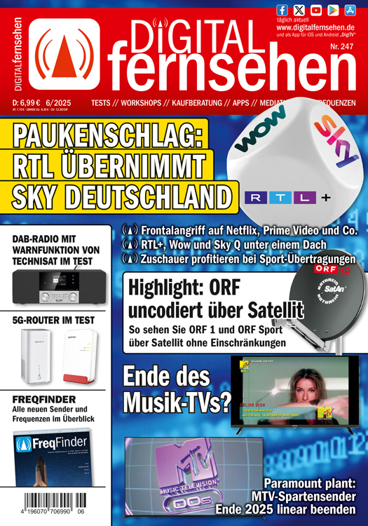 DIGITAL FERNSEHEN 6-2025 Cover