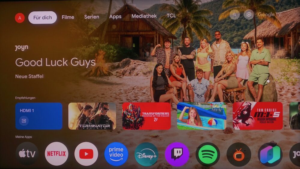 TCL C8K Google TV
