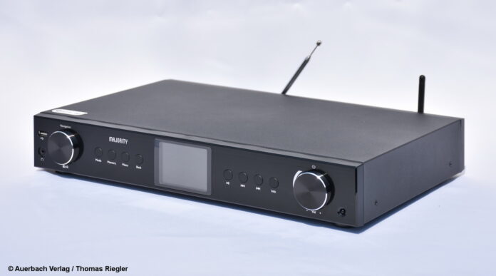 Der Majority Fitzwilliam 2024 ist ein reich ausgestatteter DAB+-Tuner für die HiFi-Anlage mit zahlreichen Wiedergabeoptionen
