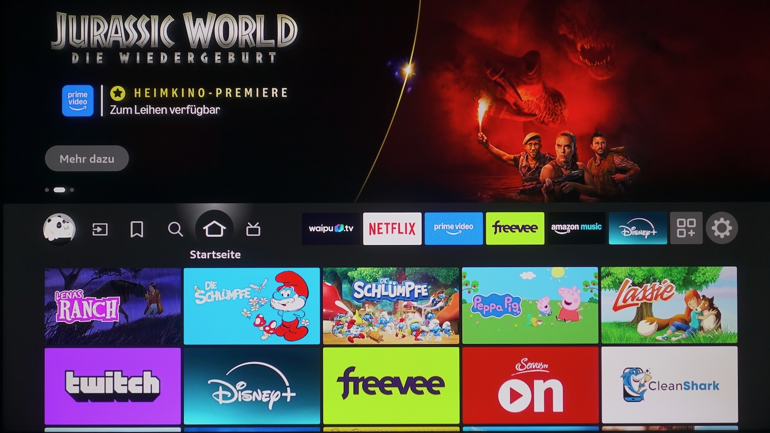 Panasonic W83A Fire TV