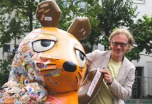 Maus mit Pflastern