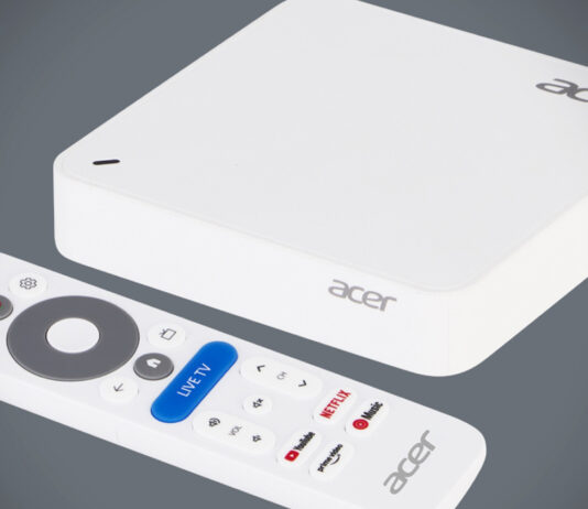 Neue Google-TV-Box von Acer mit zahlreichen Anschlüssen
