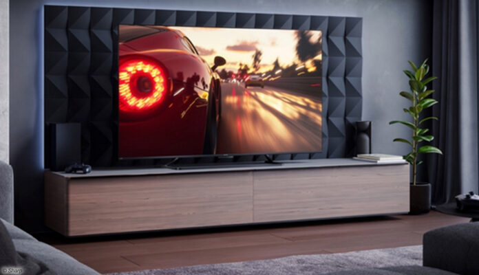 IFA 2025: Sharp präsentiert 136-Zoll Micro-LED-TV.
