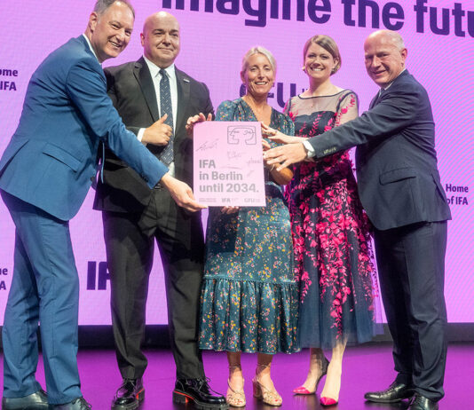 IFA bleibt bis mindestens 2034 in Berlin.