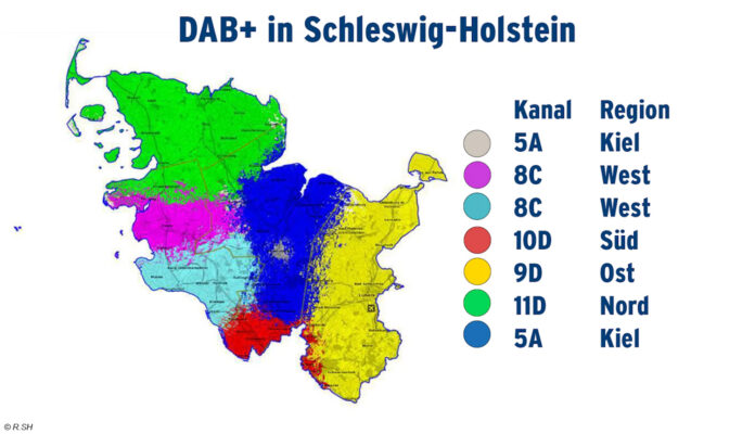 So geht der Ausbau von DAB+ in Schleswig-Holstein weiter.