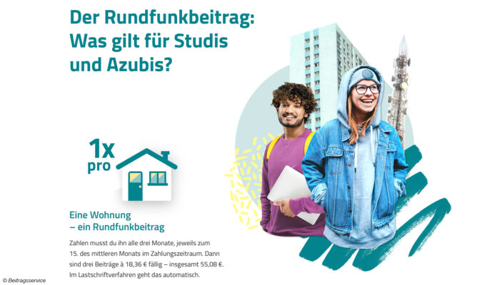 Vor Semesterstart: GEZ erinnert Studierende an Beitragspflicht.