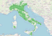 Wo DAB Italia das Sendernetz ausbaut.