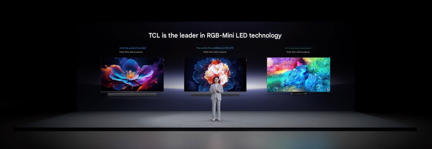 TCL RGB Mini LED History