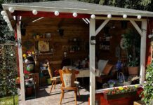 Sommerhaus Gartenlaube