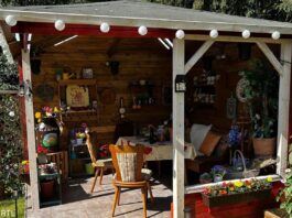 Sommerhaus Gartenlaube