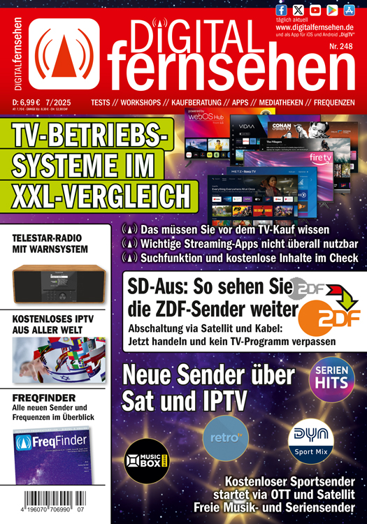 DIGITAL FERNSEHEN 7-2025