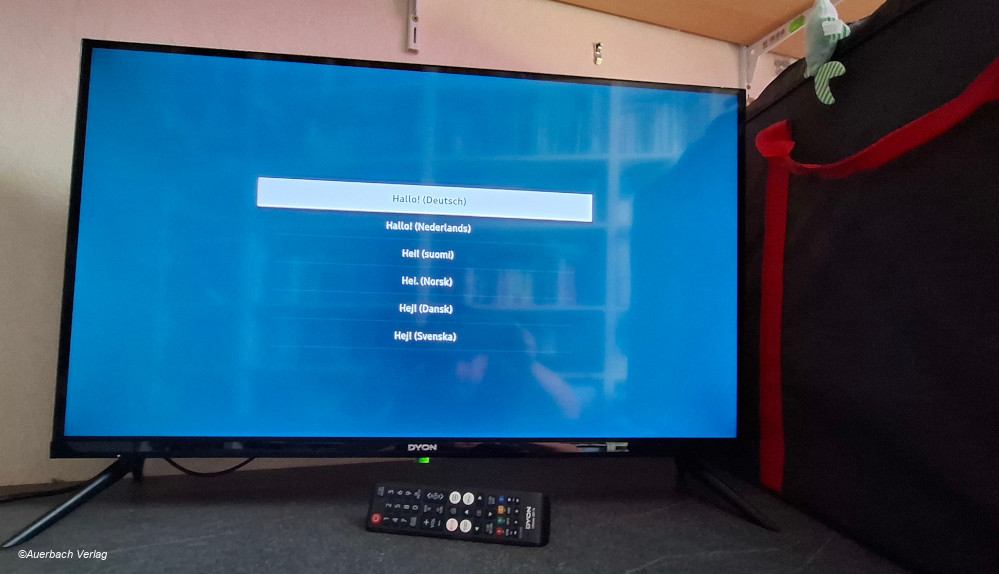 DYON ULTIMAX 32F-TI, Standfuß