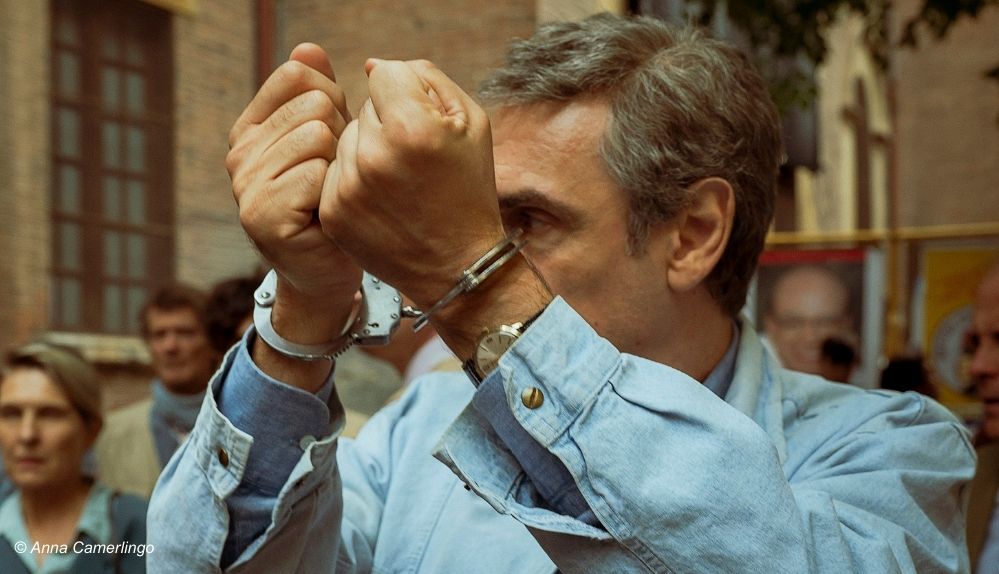 Enzo Tortora im Gefängnis in Portobello