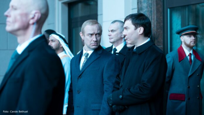 Jude Law als Putin in The Wizard of the Kremlin