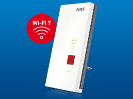 FritzRepeater 2700: Schnelles Internet in jedem Winkel.