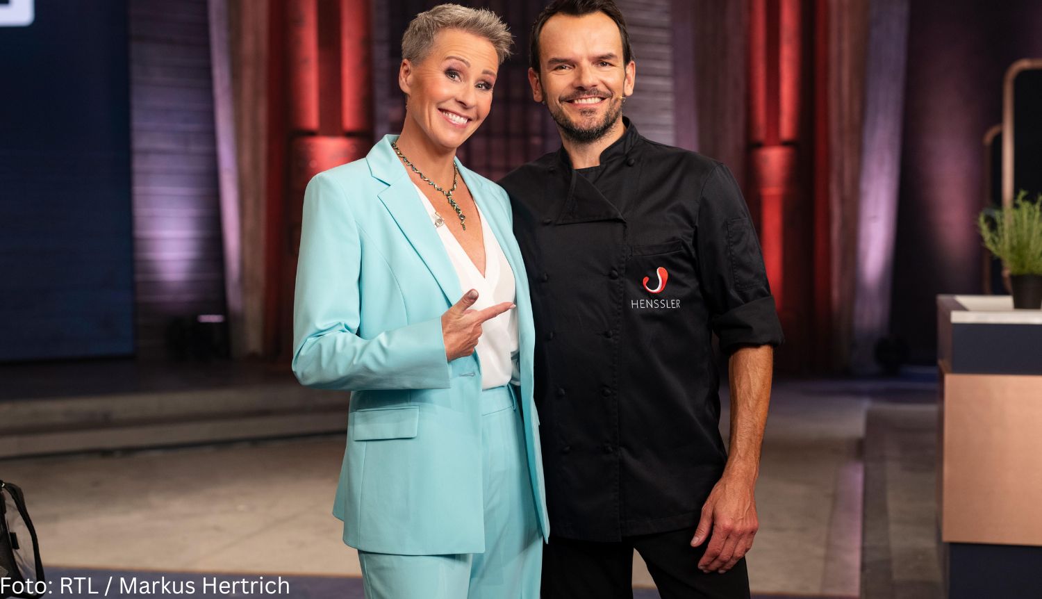 Sonja Zietlow und Steffen Henssler