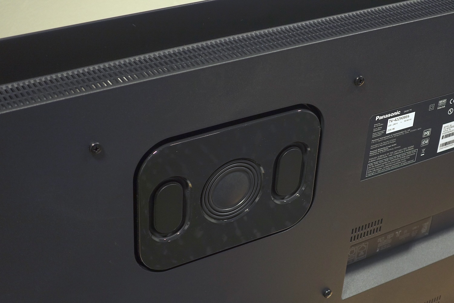 Panasonic TV42Z90B Lautsprecher