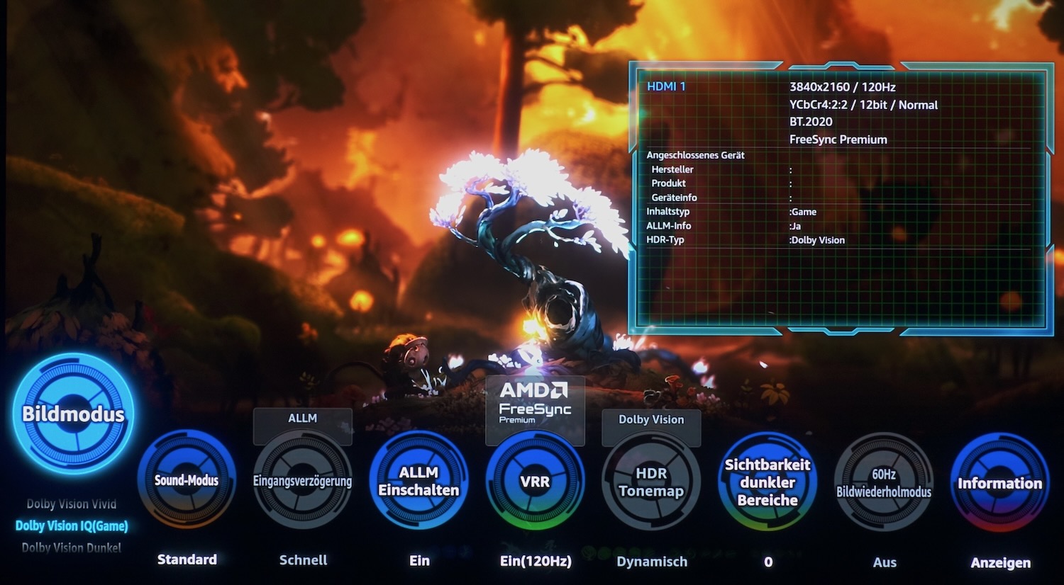 Panasonic TV42Z90B Game Mode