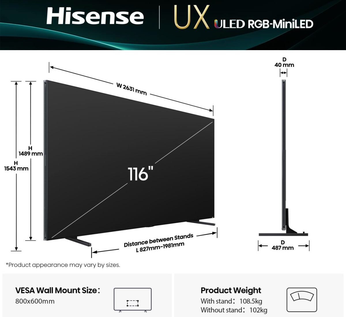 Hisense RGB Mini LED