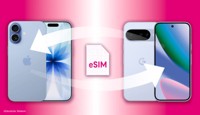 Telekom eSIM Transfer Grafik