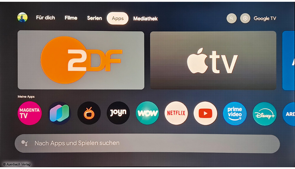 Die App-Bibliothek ist riesig, auch für ganz neue Dienste sind sofort Apps bei Android verfügbar