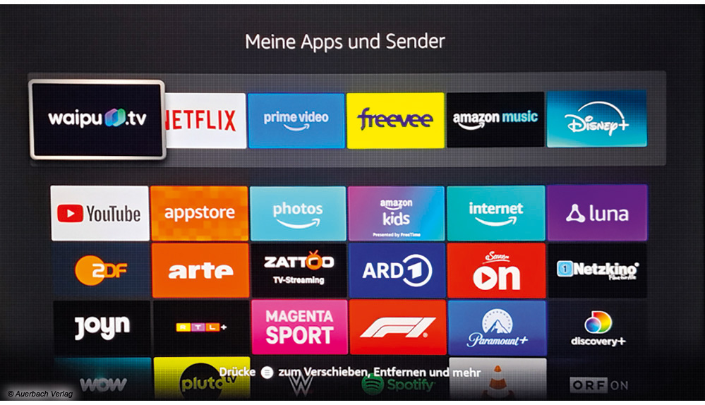 Dank des ähnlichen Aufbaus wie Android-Apps ist der Fire-TV-Appstore gut gefüllt und aktuell