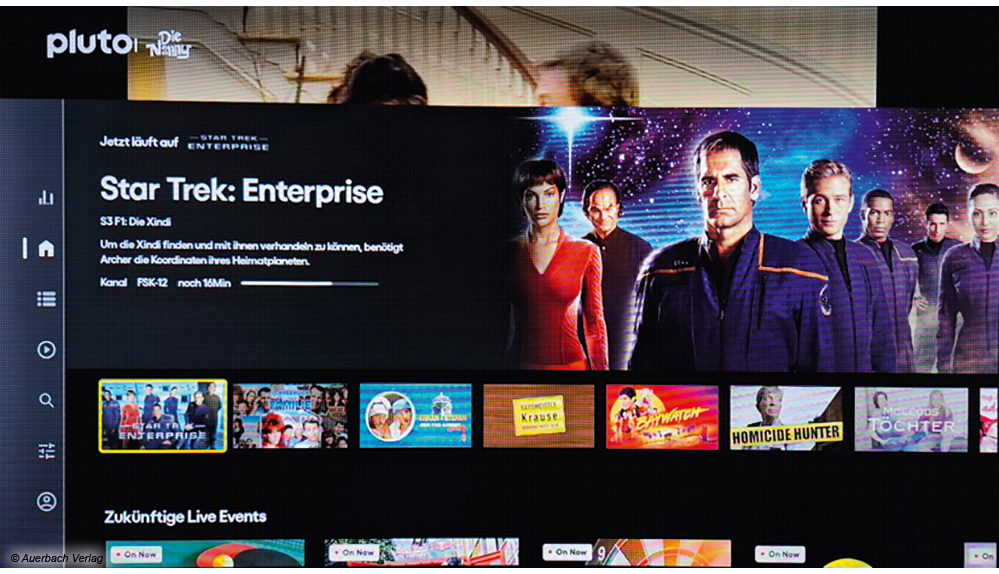 Wer FAST Channels will, muss auf Rakuten oder Pluto TV ausweichen, eigene Sender hat Roku nicht im Portfolio