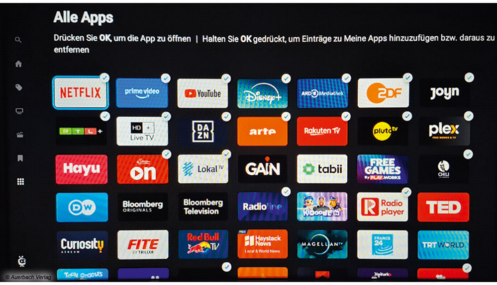Man muss zugestehen, dass das System noch jung ist. Dafür sind bereits viele Apps integriert
