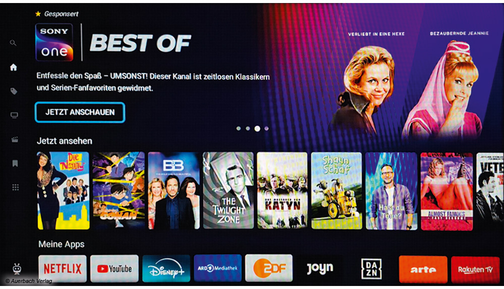 Eigene FAST Channels gepaart mit Sendern anderer Anbieter wie Rakuten ergeben eine doch große Bibliothek